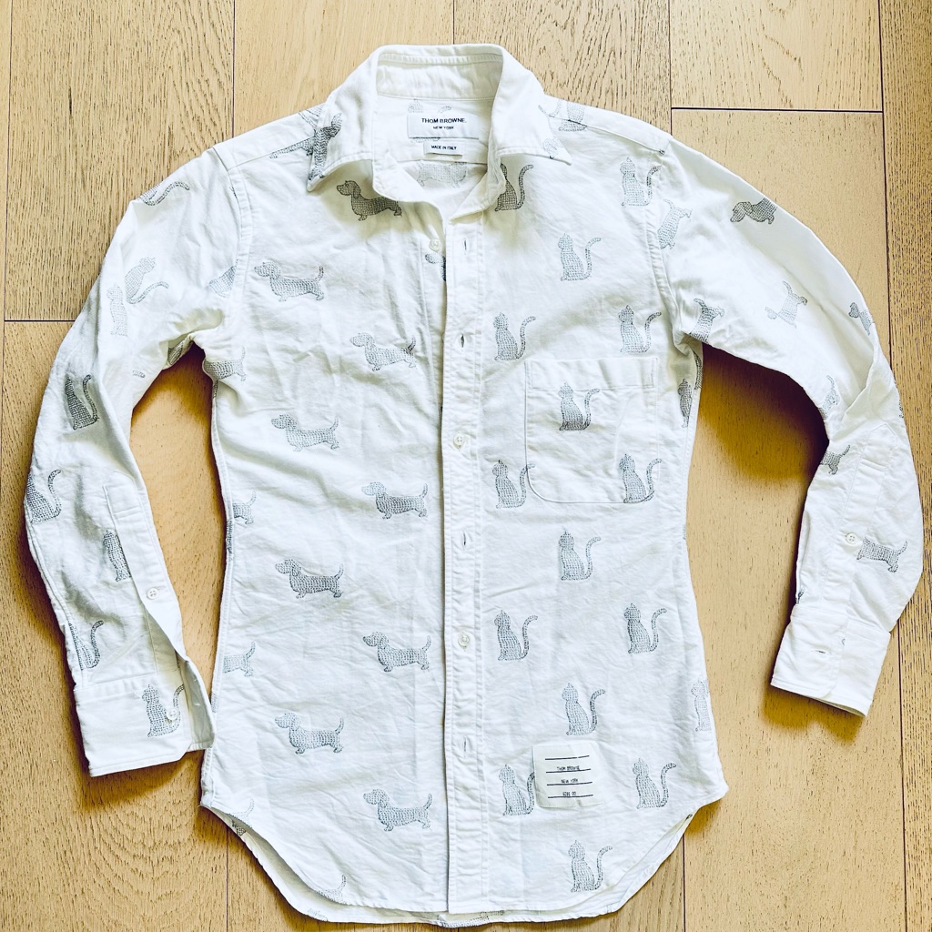 Thom Browne Embroidery Shirt Size 00